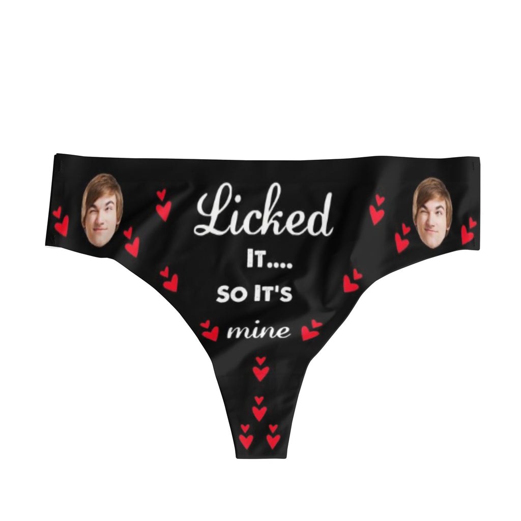 Womens All Over Print Thongs