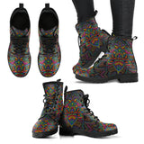 Colorful Lotus Handcrafted Boots