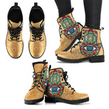 Hamsa Hand Women's Leather Boots