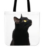 Black Cat Cloth Tote Bag