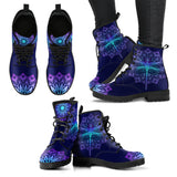 Dragonfly Mandala Handcrafted Boots