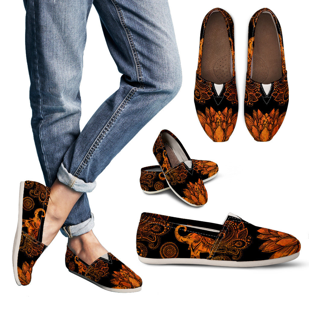 Gold Elephant Handcrafted Casual Shoes