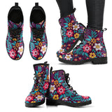 Floral Embroidery Handcrafted Boots