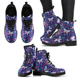 Butterfly Pattern Handcrafted Boots