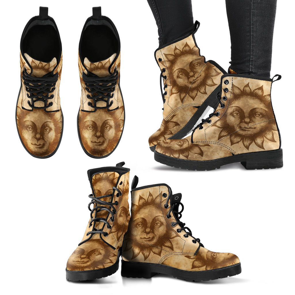 Medieval Sun Women's Leather Boots