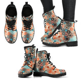 Mandala Flower Handcrafted Boots