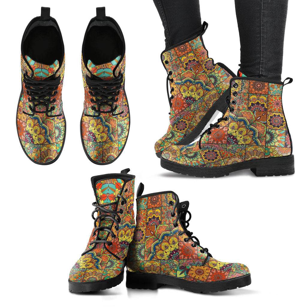 Handcrafted Mandalas 3 Boots