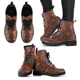 Colorful Mandala 2 Handcrafted Boots