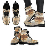Dragonfly Paisley Handcrafted Boots