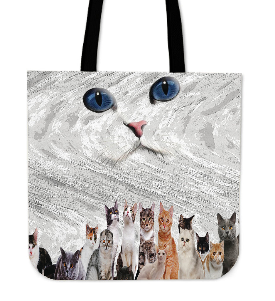 Cat crew Tote Bag