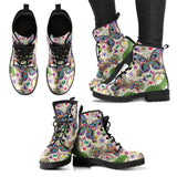 Butterfly Pattern Handcrafted Boots