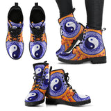 YinYang Mandala 2 Handcrafted Boots