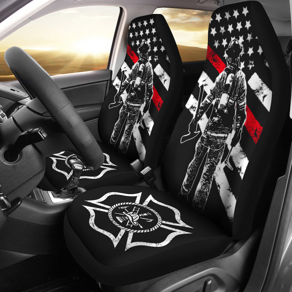 Firefignters Car Seat Covers