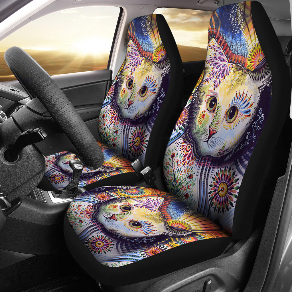 Cutest Kitty Car Seat Covers