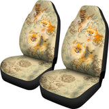 Pomeranian Car Seat Covers (Set of 2)