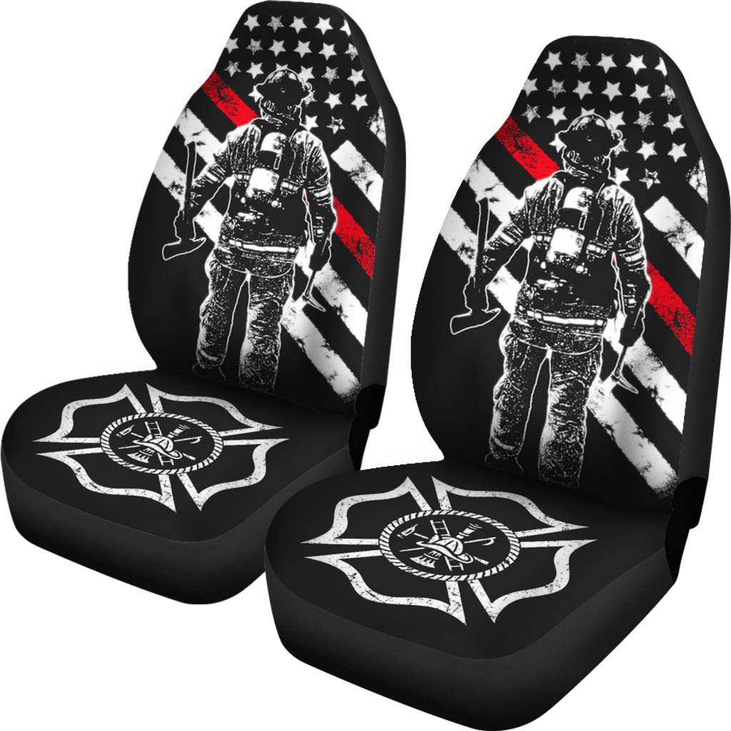 Firefignters Car Seat Covers