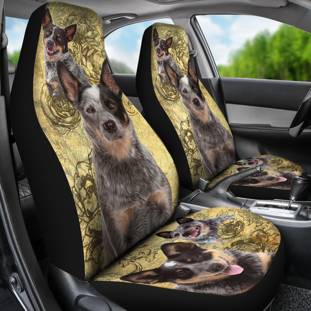 Australian Cattle Car Seat Covers (Set of 2)
