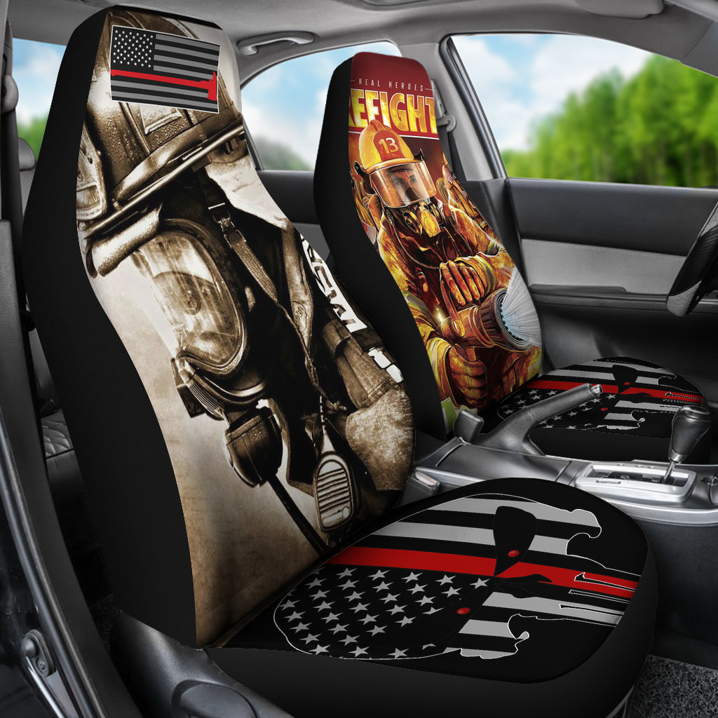 Firefighter car seats cover