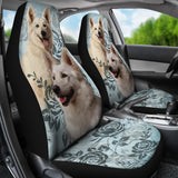 Berger Blanc Suisse Car Seat Covers (Set of 2)