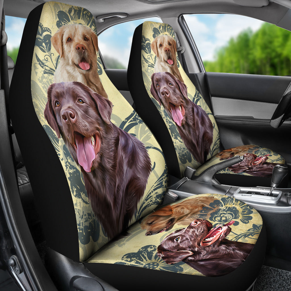 Labrador Car Seat Covers (Set of 2)
