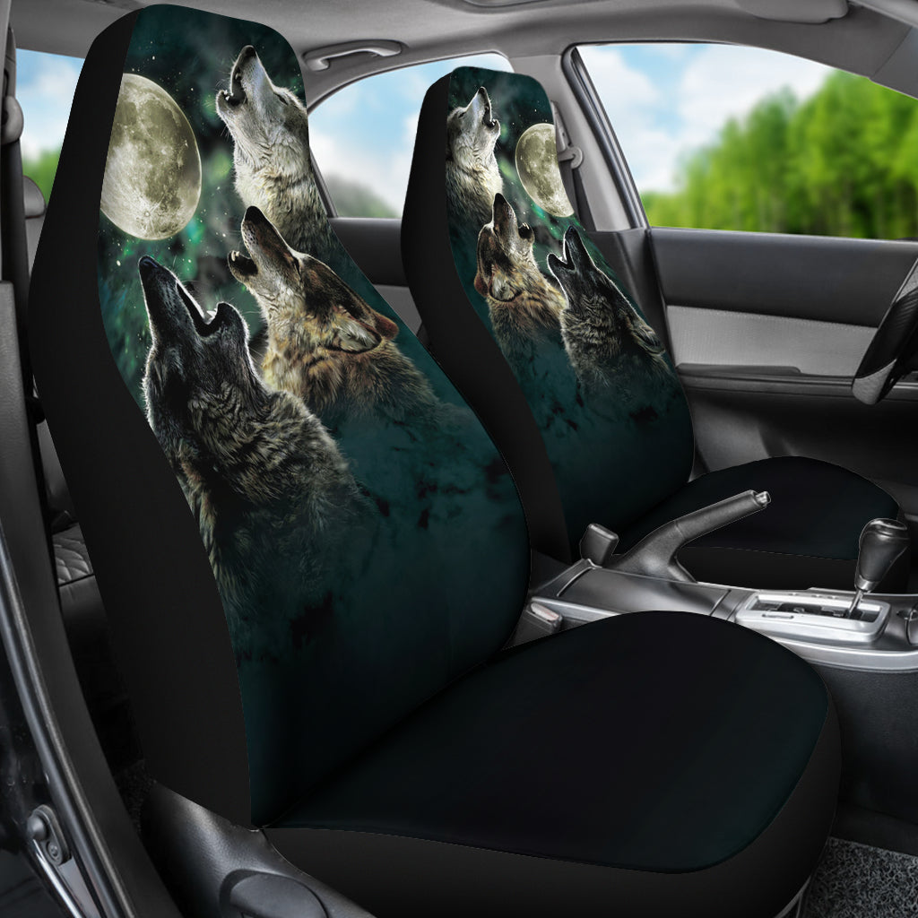 Car Seat Covers - WOLF CAR SEAT COVER BROTHERS / Universal Fit