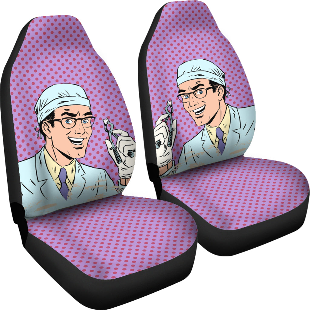 Dental Hygienist Car Seat Covers