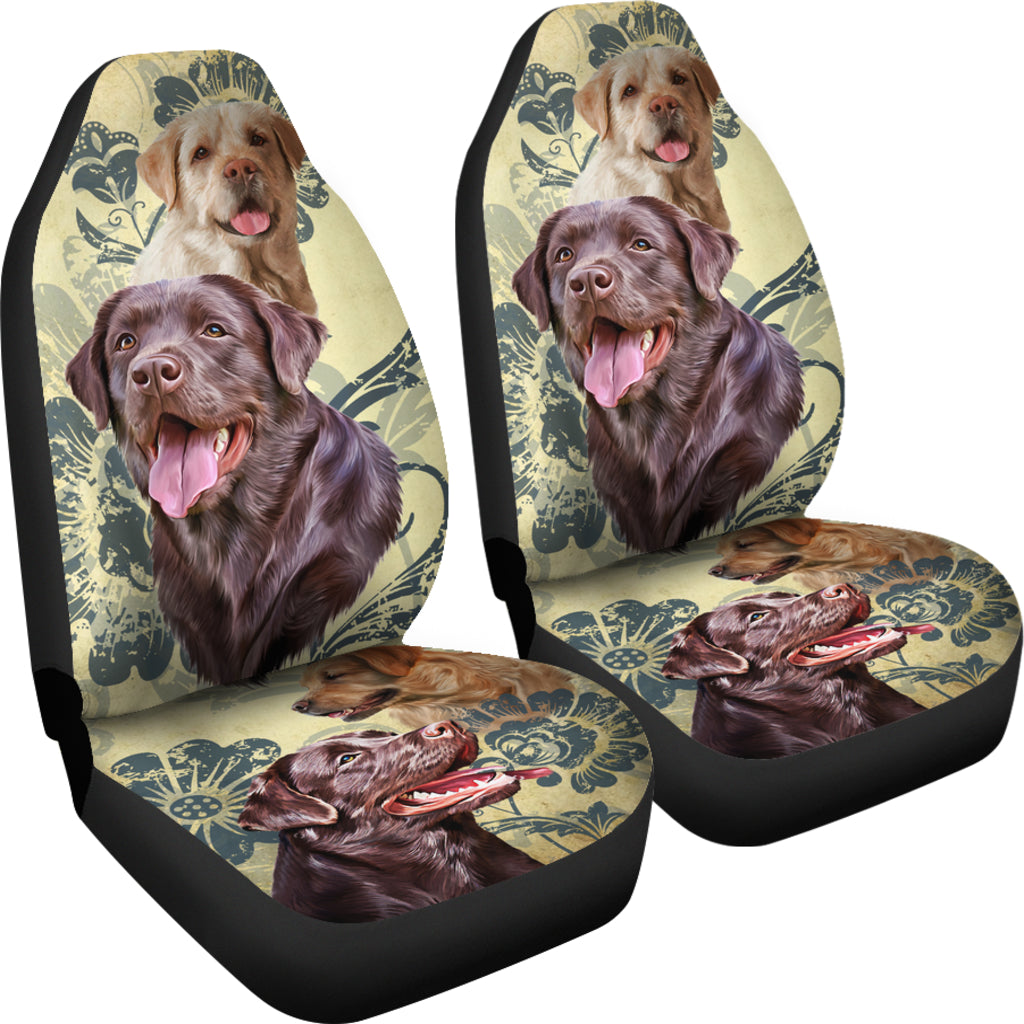 Labrador Car Seat Covers (Set of 2)