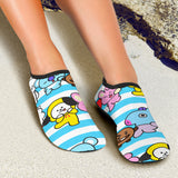 Cute Cartoon Animals Aqua Shoes